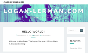 Logan-lerman.com thumbnail