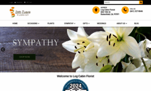 Logcabinflorist.com thumbnail