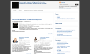 Logementfonctionnaire.agence-presse.net thumbnail