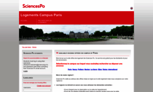 Logements.sciencespo.fr thumbnail