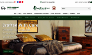 Logfurnitureandmore.ca thumbnail