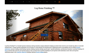 Loghomemaintenance.com thumbnail