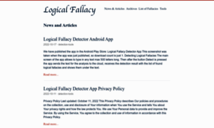 Logical-fallacy.com thumbnail
