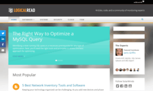 Logicalread.solarwinds.com thumbnail