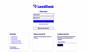 Login-2.leaddesk.com thumbnail