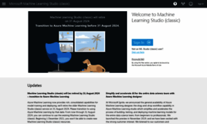 Login.azureml.net thumbnail