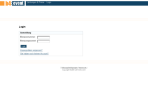 Login.b4event.de thumbnail