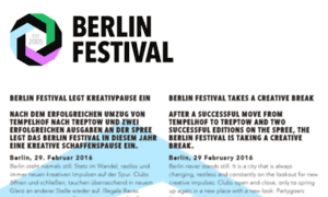 Login.berlinfestival.de thumbnail