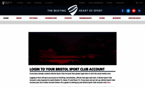 Login.bristol-sport.co.uk thumbnail