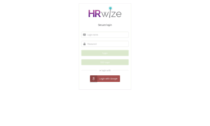 Login.hrwize.com thumbnail