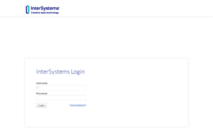 Login.intersystems.com thumbnail