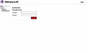 Login.isi.net thumbnail