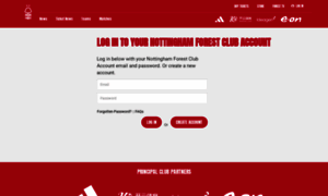 Login.nottinghamforest.co.uk thumbnail