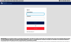 Login.occ.gov thumbnail