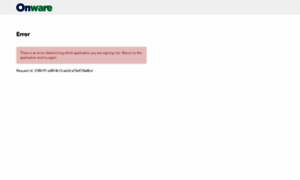 Login.onware.com thumbnail