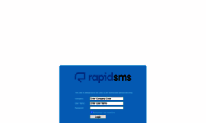 Login.rapidsms.net thumbnail