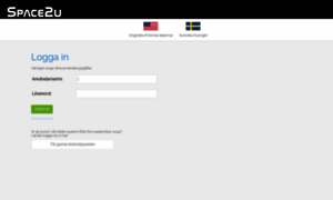 Login.space2u.com thumbnail