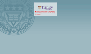 Login.trinitydc.edu thumbnail