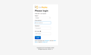 Login.userreplay.com thumbnail