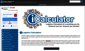 Logistics.icalculator.info thumbnail