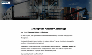 Logisticsalliance.com thumbnail