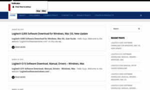 Logitechsoftwarewindows.com thumbnail