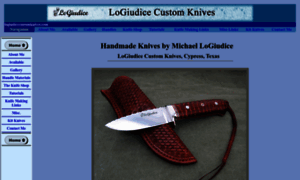Logiudicecustomknives.com thumbnail