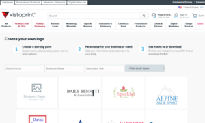 Logomaker.vistaprint.com thumbnail