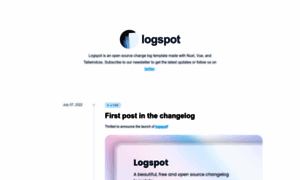 Logspot.vercel.app thumbnail