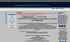 Lohnsteuerhilfe-elve-gera.de thumbnail