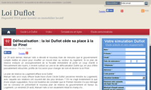 Loi-duflot.net thumbnail