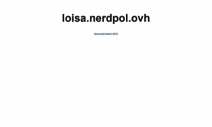 Loisa.nerdpol.ovh thumbnail