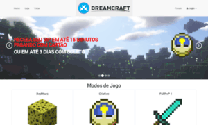 Loja.playdreamcraft.com.br thumbnail