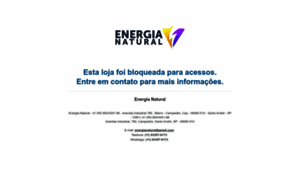 Lojaenergia-natural.lojaintegrada.com.br thumbnail