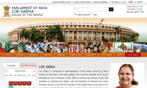 Loksabha.gov.in thumbnail