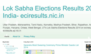 Loksabhaelectionresults2014.in thumbnail