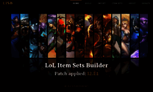 Lol-item-sets-builder.com thumbnail