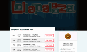 Lollapalooza-2018tickets.com thumbnail