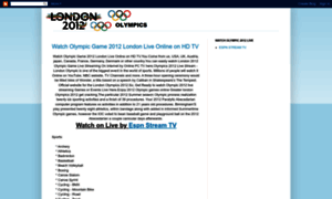 London-2012-olympic-live-stream.blogspot.com thumbnail