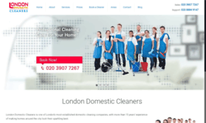 London-domestic-cleaners.co.uk thumbnail