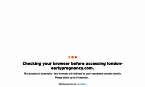 London-earlypregnancy.com thumbnail