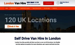 London-van-hire.co.uk thumbnail