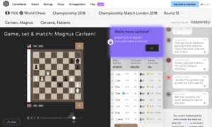 London2018.worldchess.com thumbnail