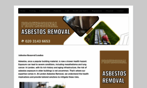 Londonasbestosremovalist.co.uk thumbnail