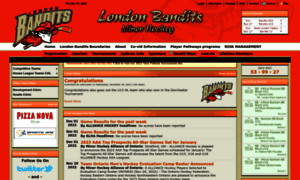 Londonbanditshockey.com thumbnail