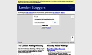 Londonbloggers.iamcal.com thumbnail