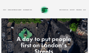 Londoncarfreeday.com thumbnail