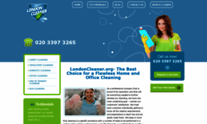 Londoncleaner.org thumbnail