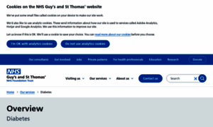 Londondiabetes.nhs.uk thumbnail