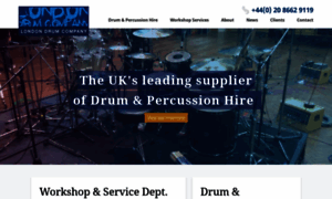 Londondrumcompany.com thumbnail